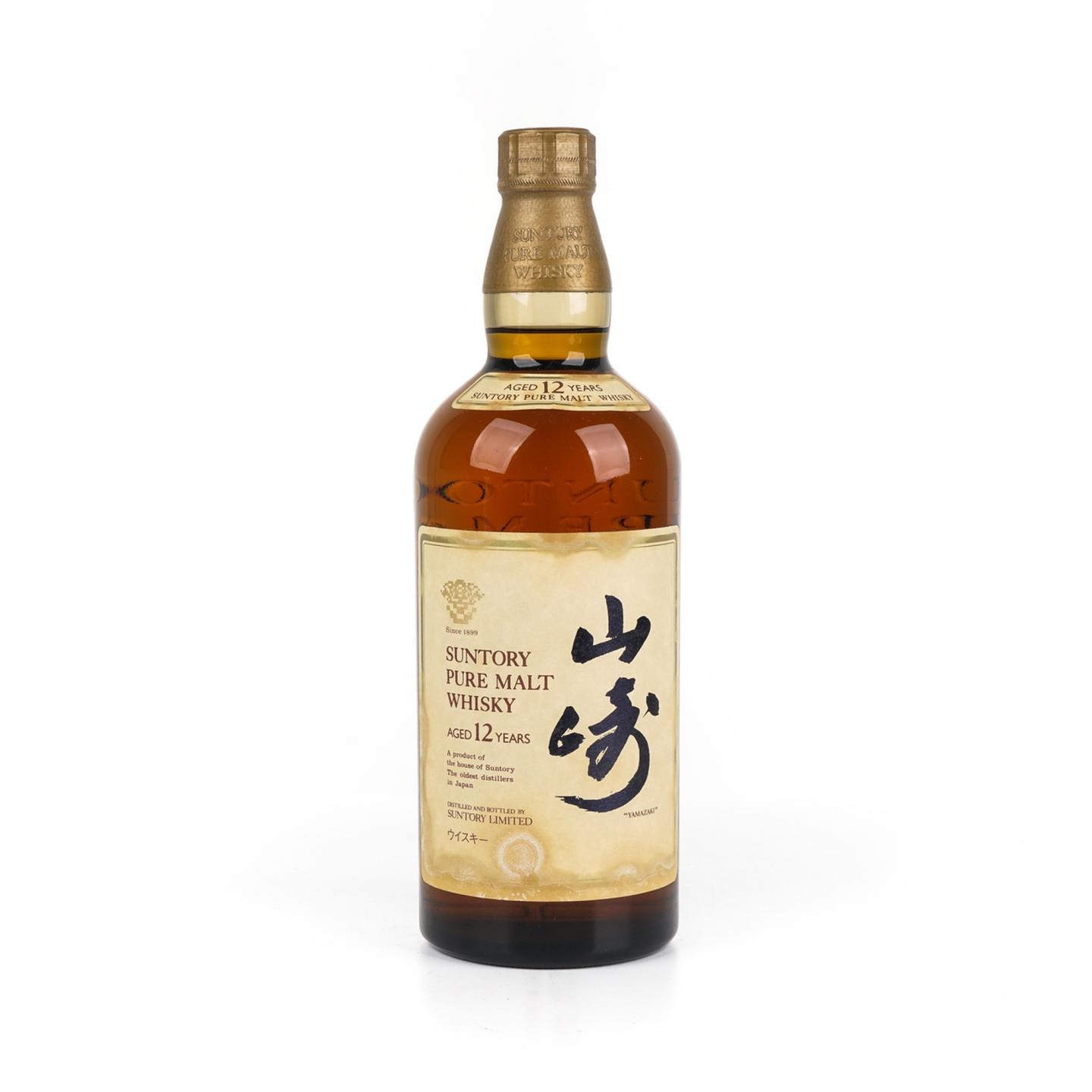 山崎 12年 金花标 Pure Malt 750ml