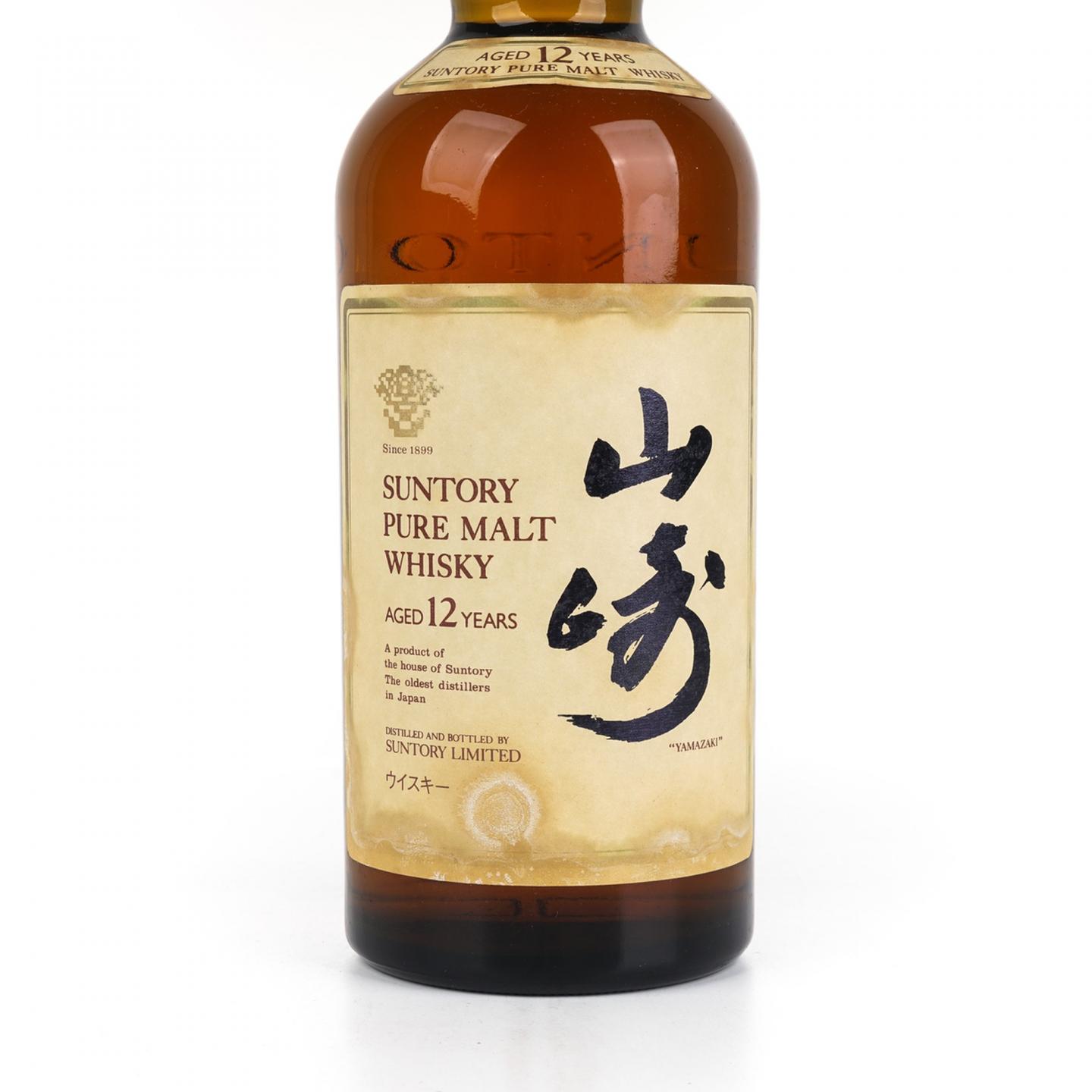 山崎 12年 金花标 Pure Malt 750ml