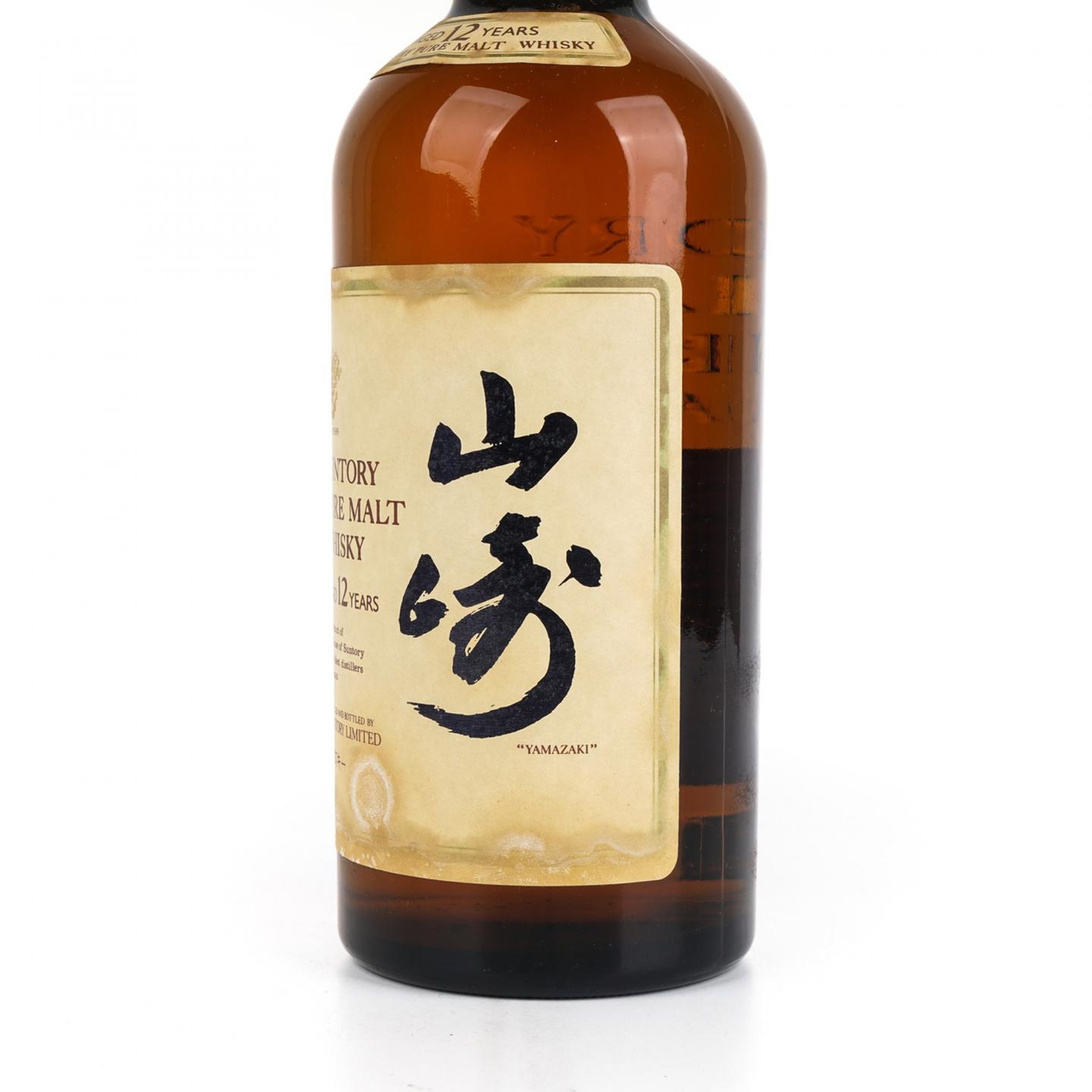山崎 12年 金花标 Pure Malt 750ml