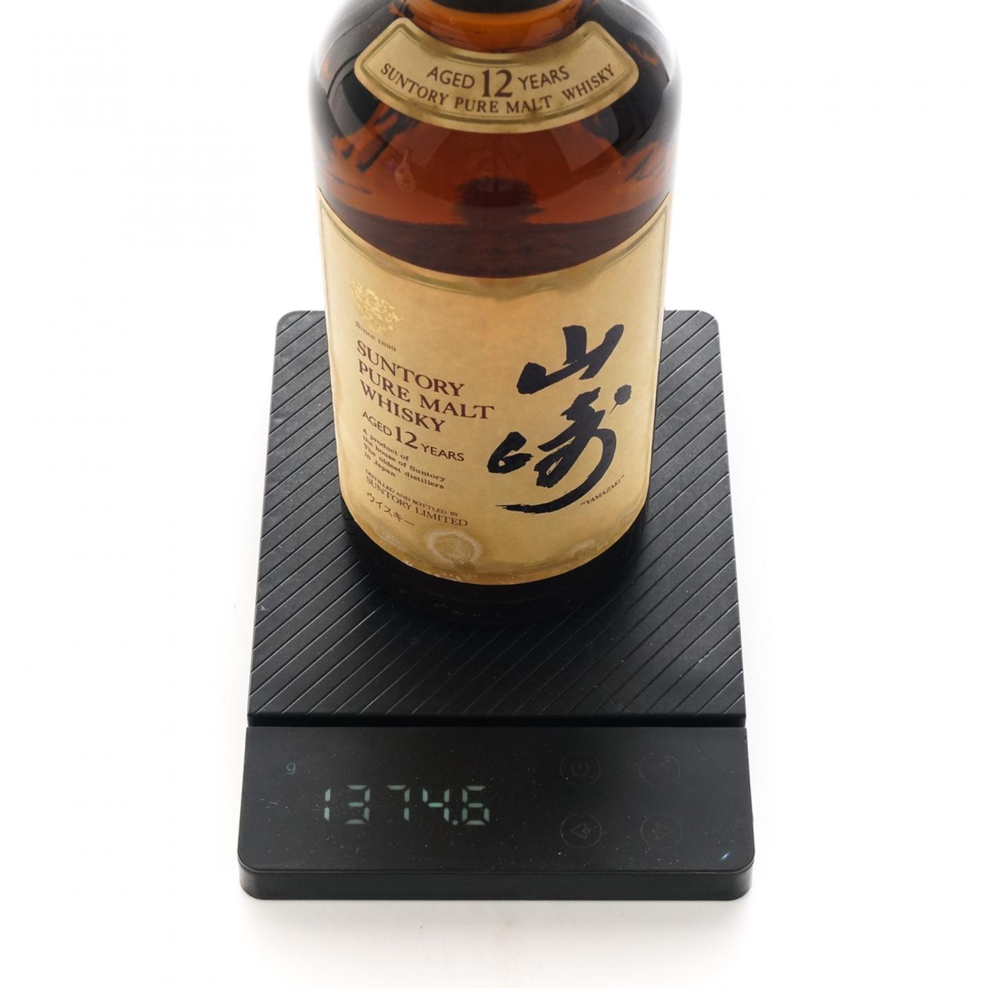 山崎 12年 金花标 Pure Malt 750ml