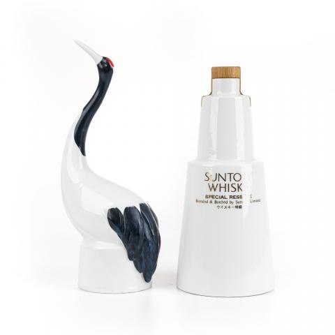 三得利 Special Reserve 丹顶鹤瓷瓶 调和威士忌