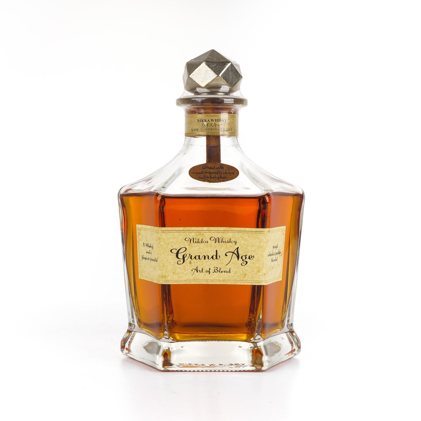 Nikka Grand Age 伟大时代 六角瓶 调和 660ml