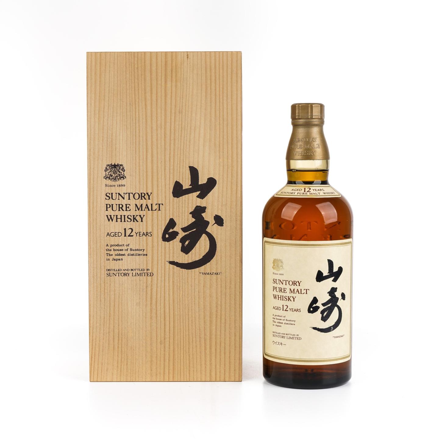 山崎 12年 金狮标 Pure Malt 750ml