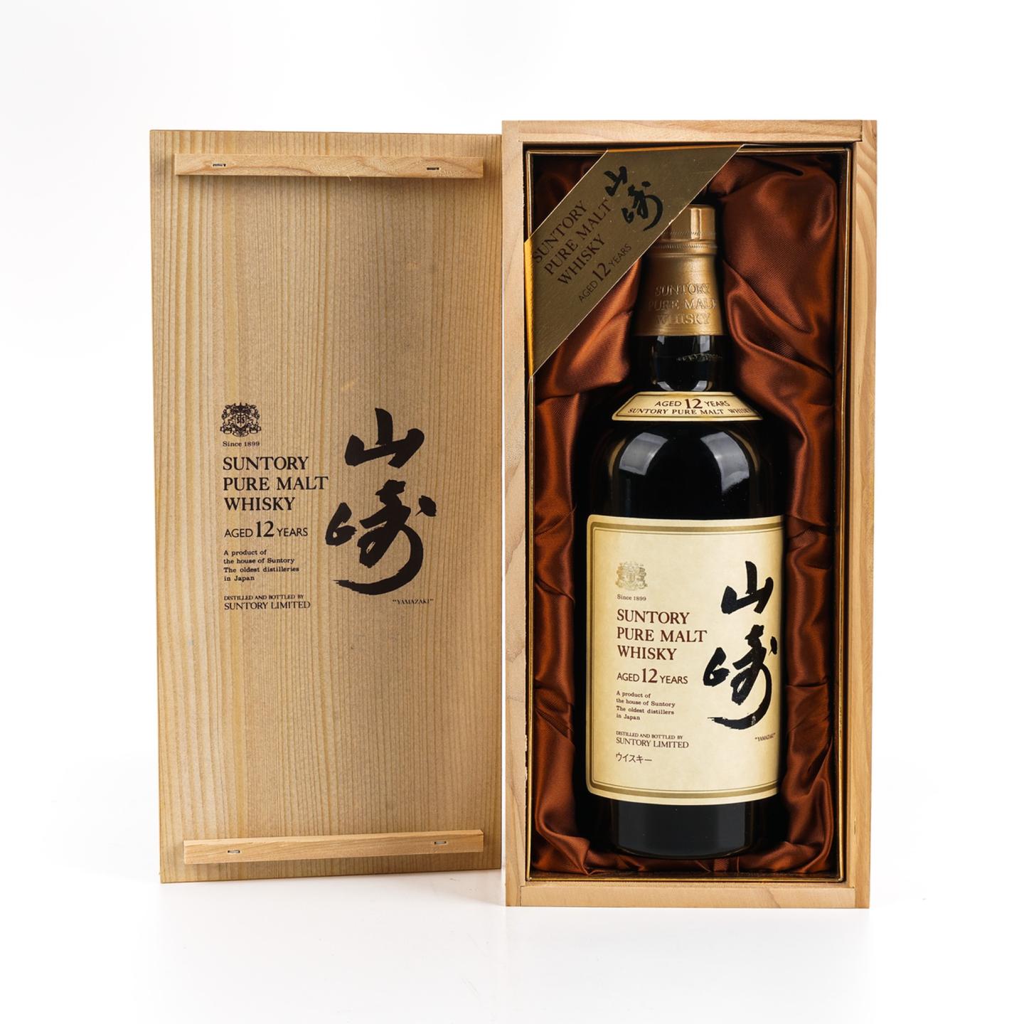 山崎 12年 金狮标 Pure Malt 750ml