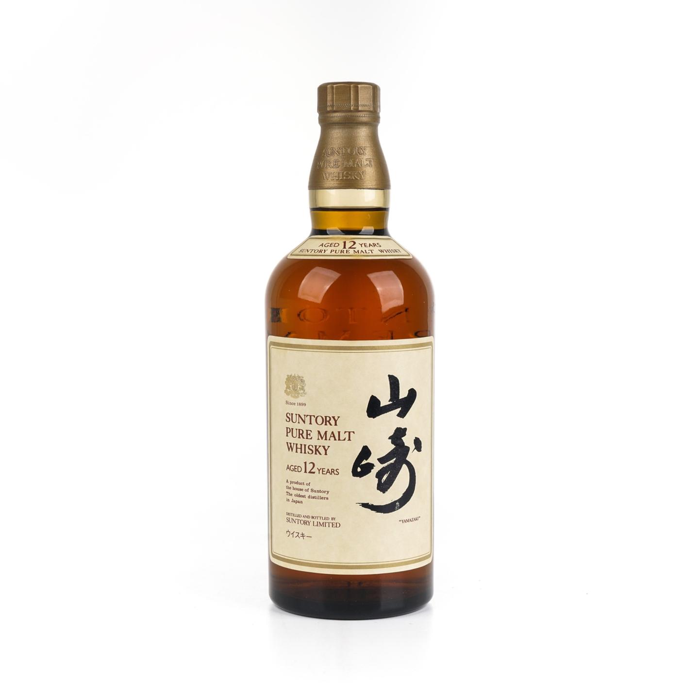 山崎 12年 金狮标 Pure Malt 750ml