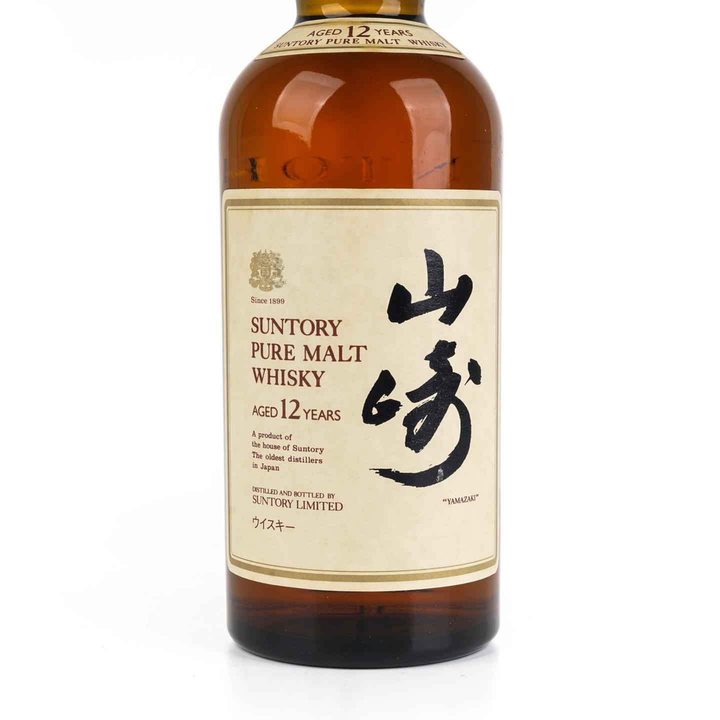 山崎 12年 金狮标 Pure Malt 750ml
