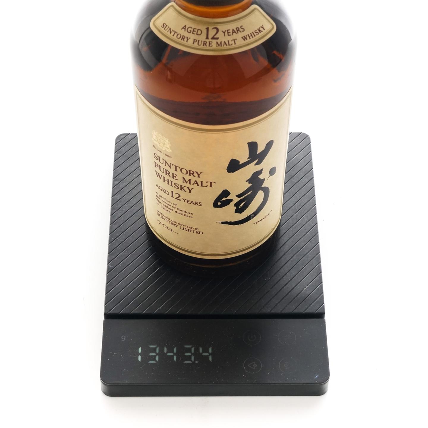 山崎 12年 金狮标 Pure Malt 750ml
