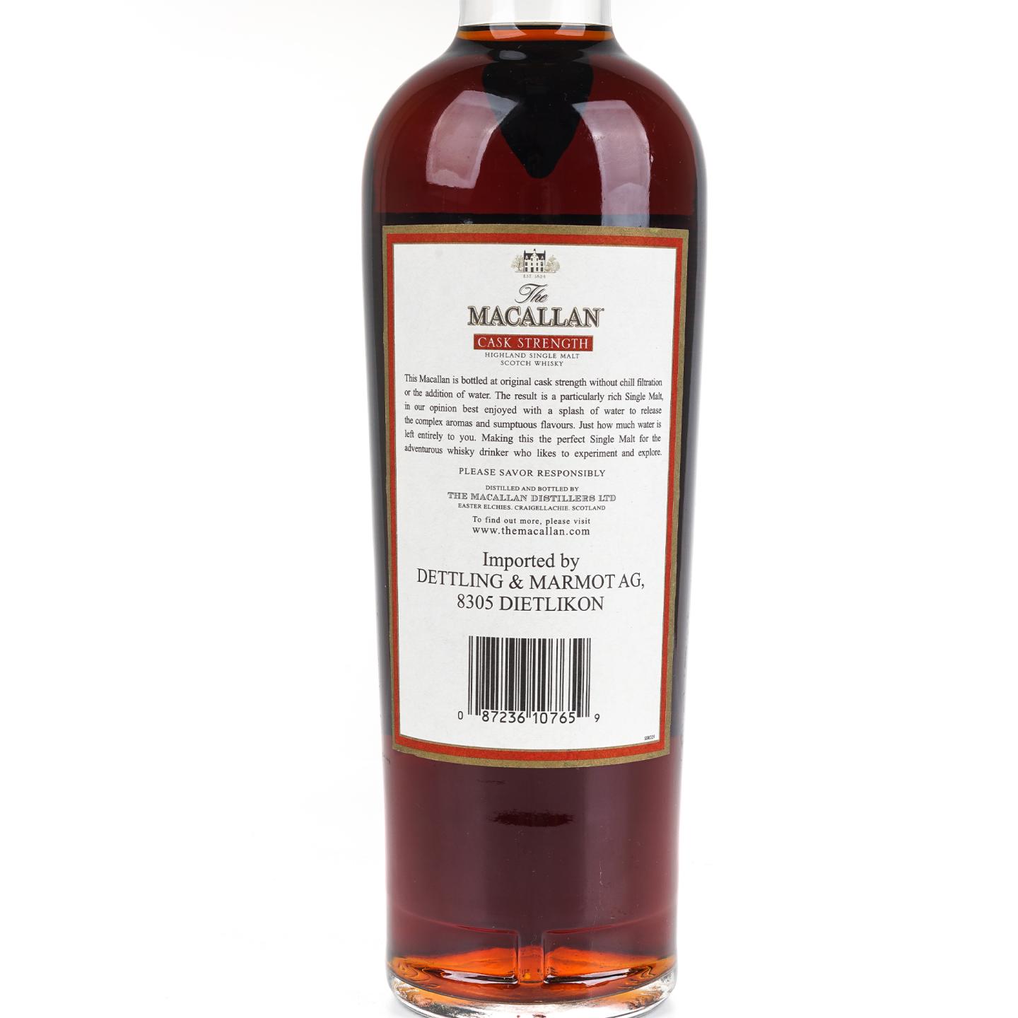 麦卡伦 桶强 58.6% 750ml